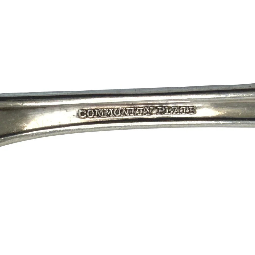 Vintage Oneida Community Plate Adam Silverplate Serving Fork 1917 No Monogram